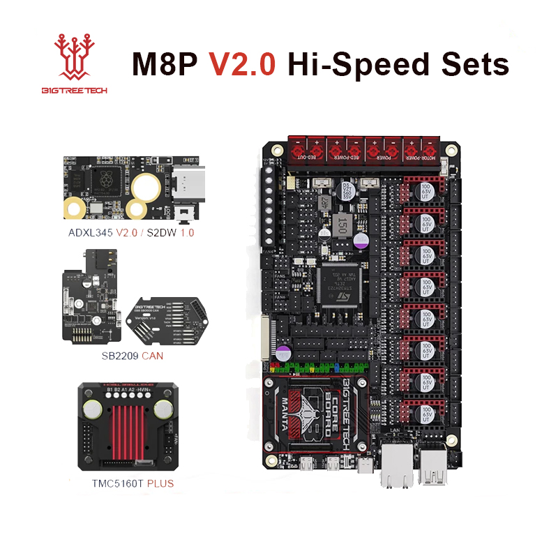 3D Printing Klipper - BTT SB2209 Manta M8P V2.0 Placa
