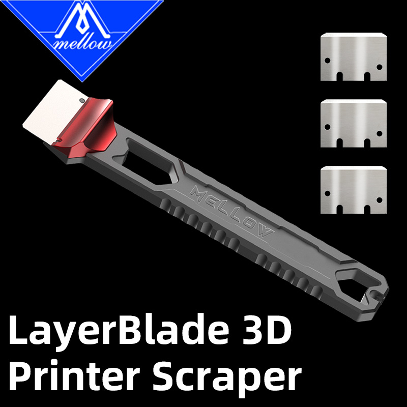 3D Printing File - Mellow LadyerBlade Rascador de impresora 3D