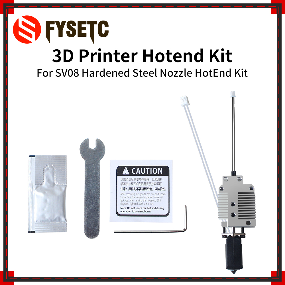 3D Printing News - Kit de boquilla de acero endurecido