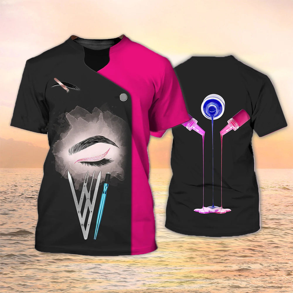 3D Printing Maket - Camisetas de artista de maquillaje, ropa