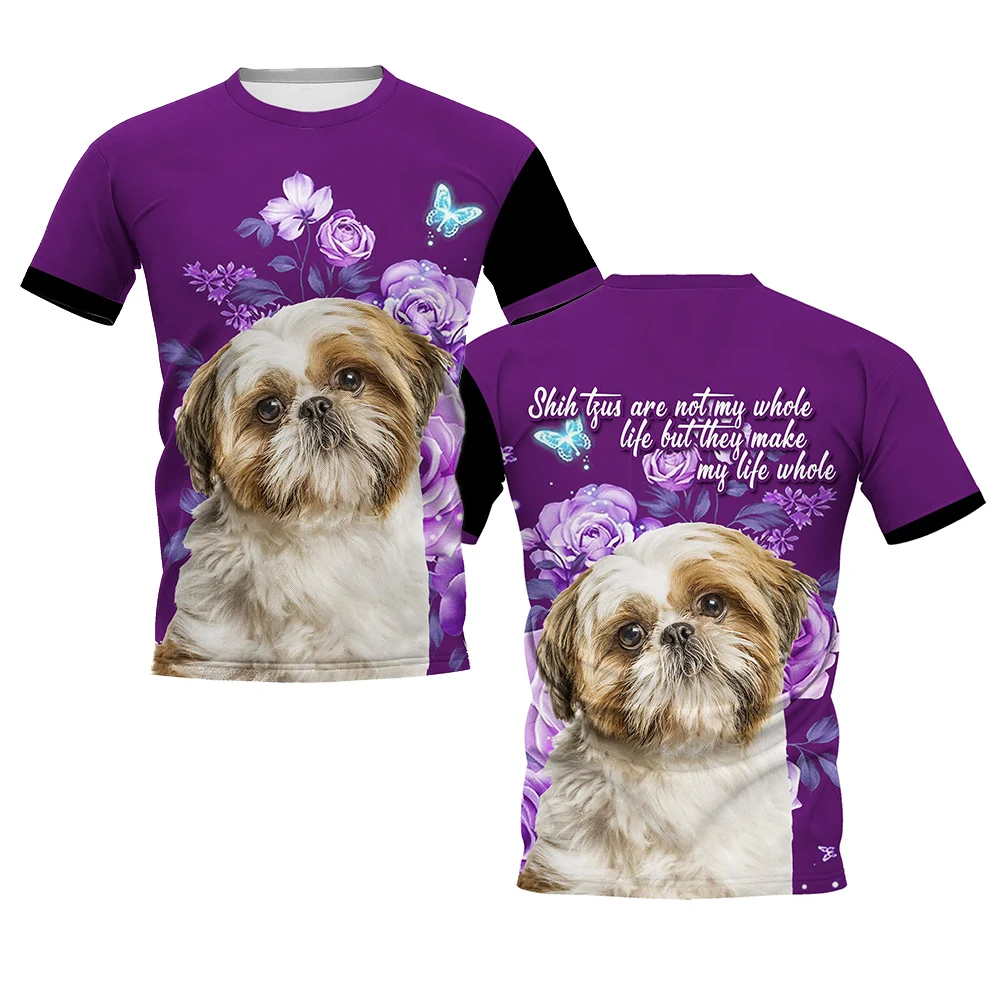 3D Printing Maket - Camisetas HX Shih Tzu con estampado