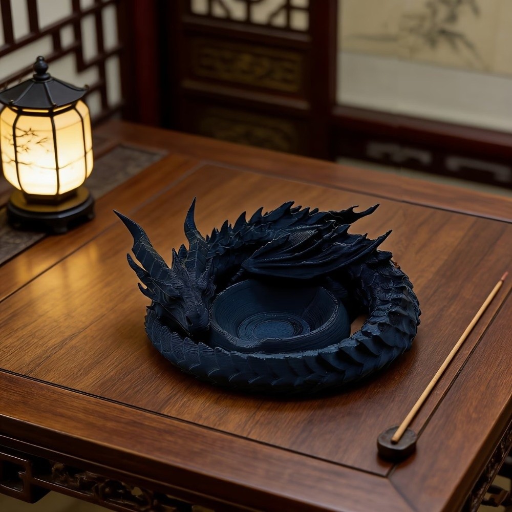 Bandeja Decorativa de Dragón c - 3D Printing Ring Holder reseña y precio