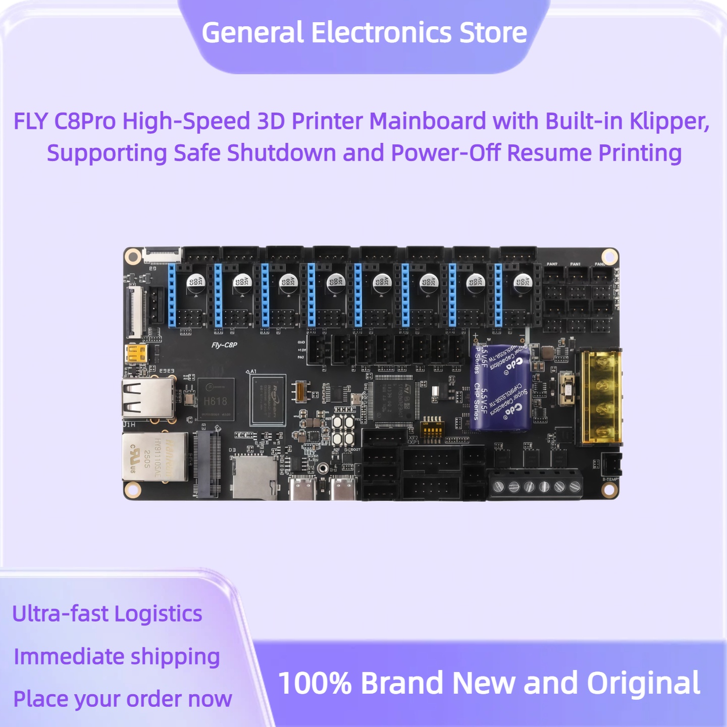 Placa Base para Impresora 3D d - 3D Printing Klipper reseña y precio