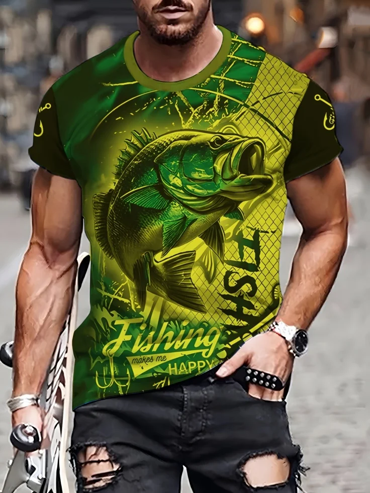 Camiseta de Moda para Hombre c - 3D Printing Maket reseña y precio