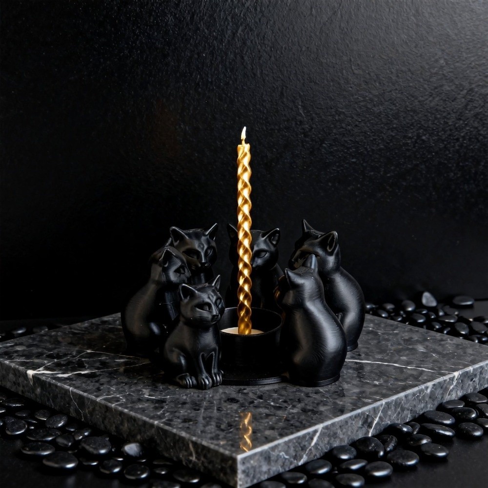 Portavelas Creativo con Forma  - 3D Printing Ring Holder reseña y precio