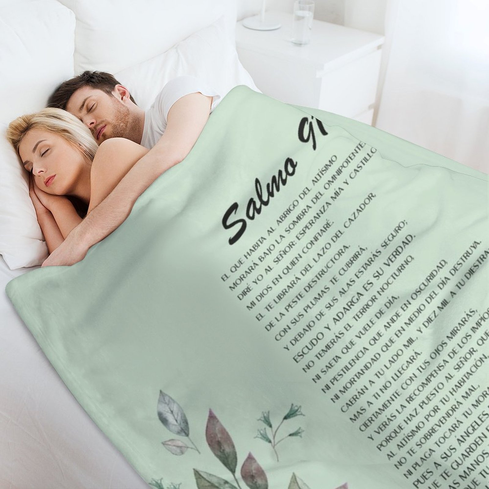 Salmo 91, manta con versículo  - 3D Printing Verse reseña y precio