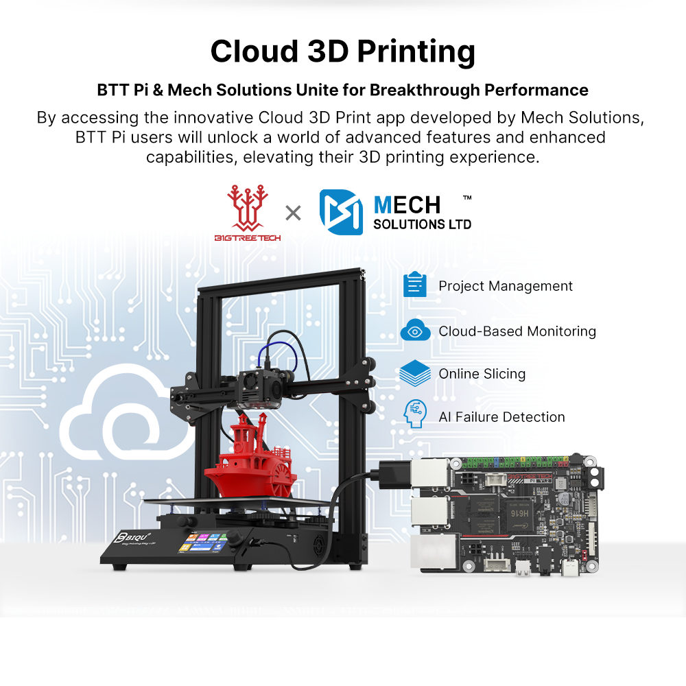 Placa BIGTREETECH BTT PI V1.2  - 3D Printing News reseña y precio
