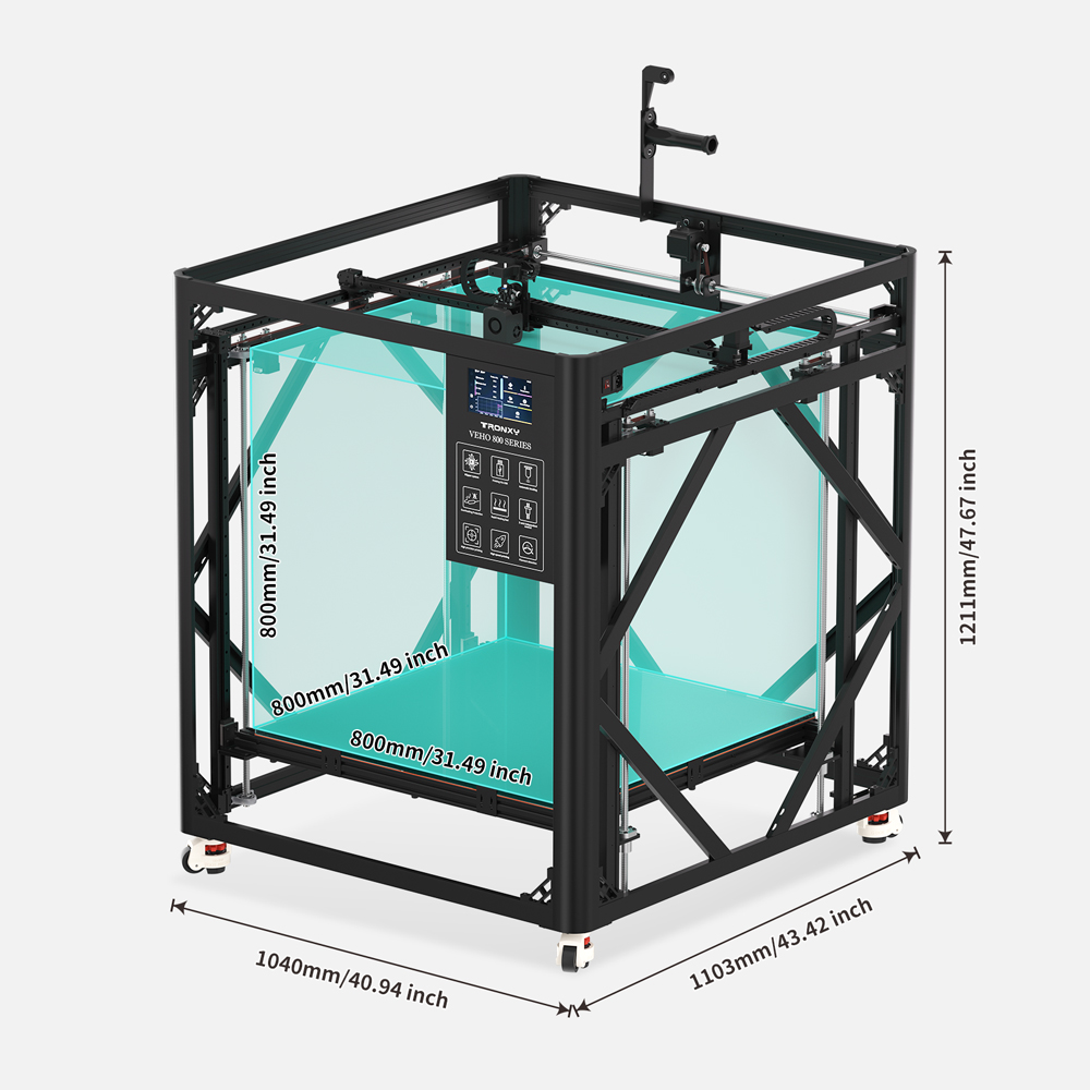 VEHO 800 PRO Kit de Impresora  - 3D Printing Klipper reseña y precio