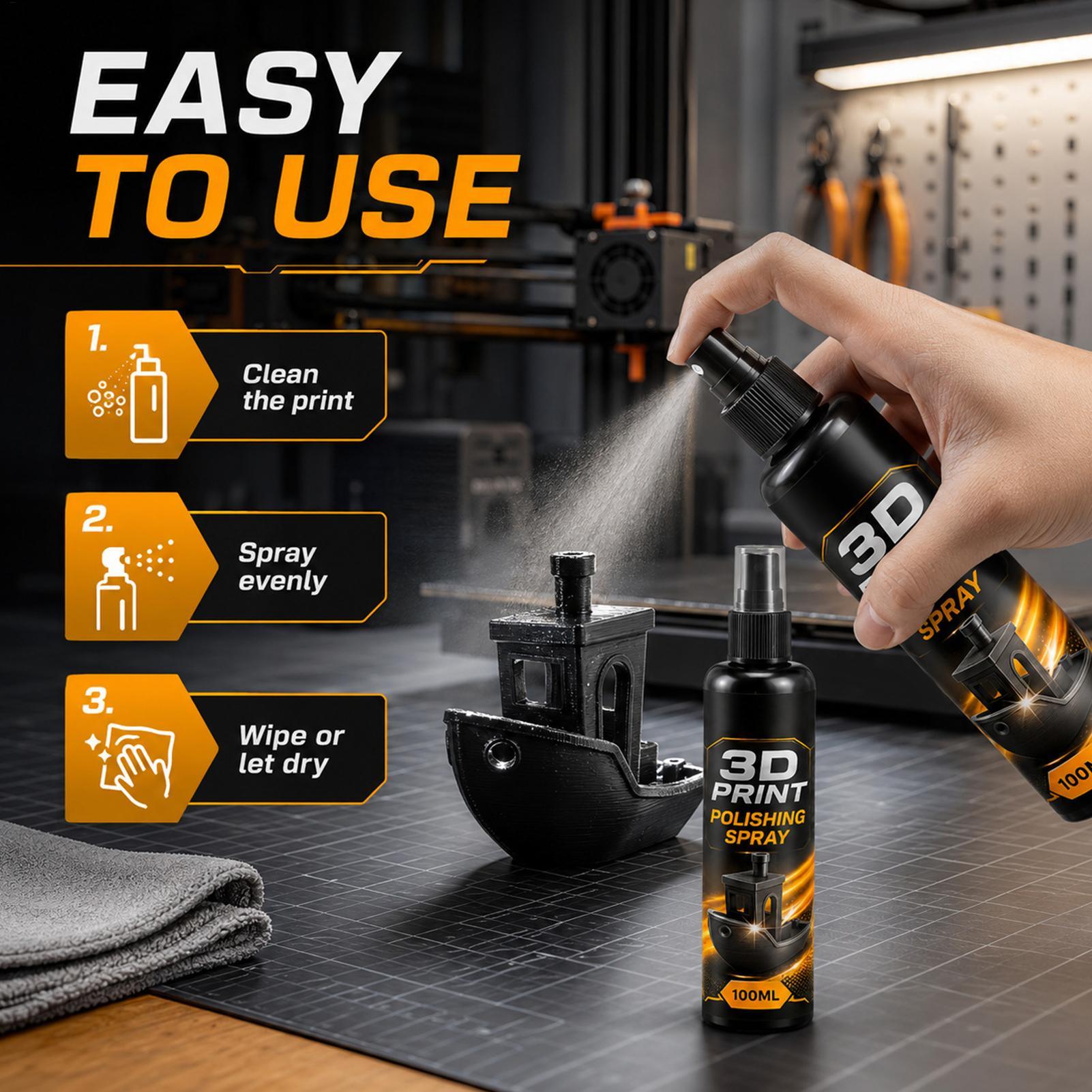 Spray de Pulido para Impresion - 3D Printing File reseña y precio