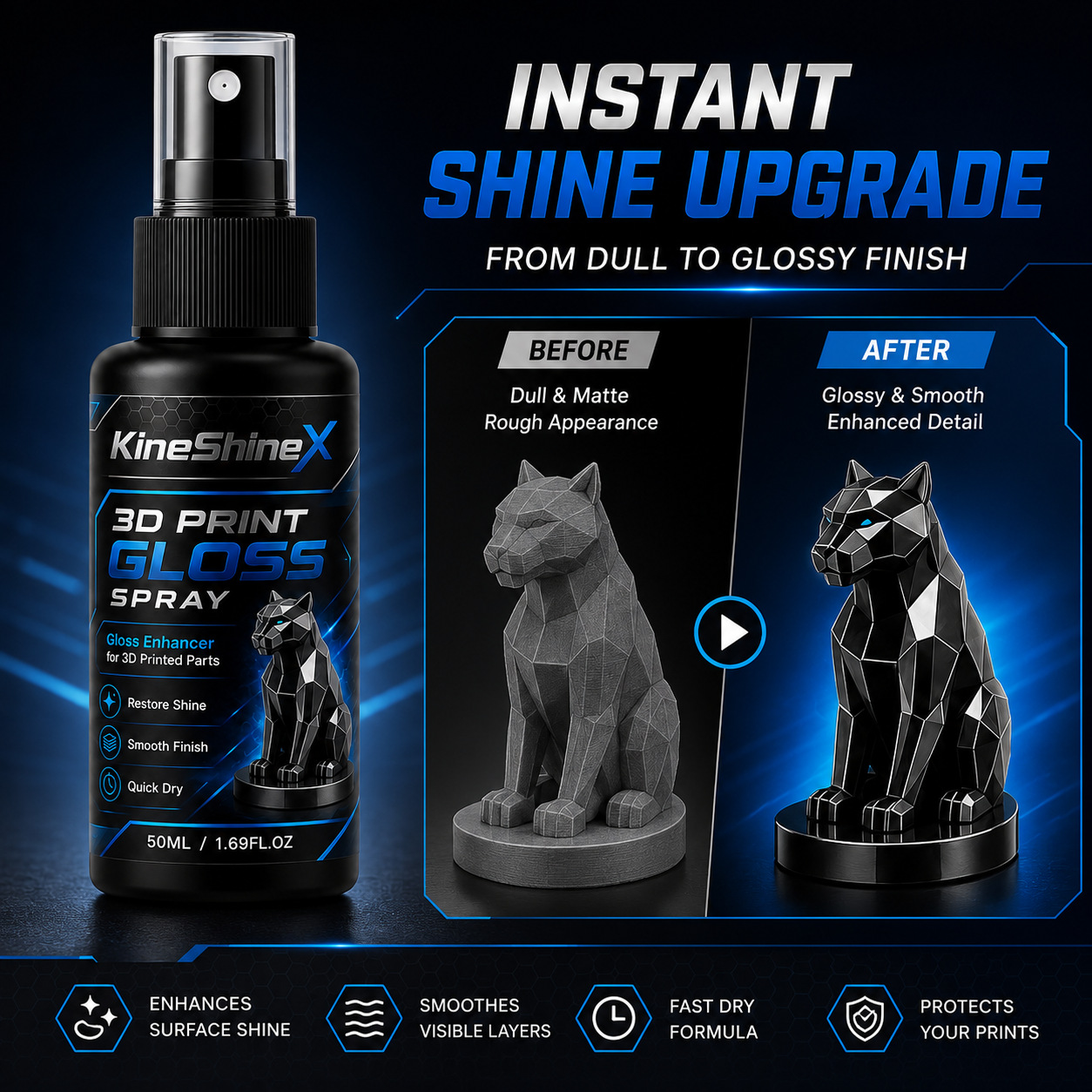 Nuevo Spray de Brillo 3D 2026, - 3D Printing File reseña y precio