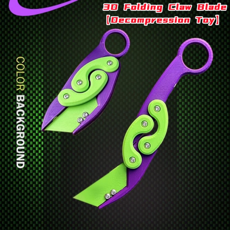 Cuchillo de juguete Fidget, te - 3D Printing File reseña y precio
