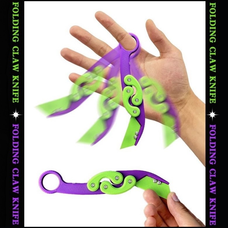 Cuchillo de juguete Fidget, te - 3D Printing File reseña y precio