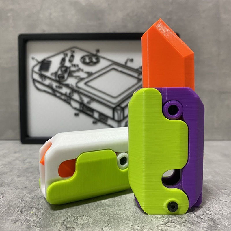 Cuchillo de juguete Fidget, te - 3D Printing File reseña y precio