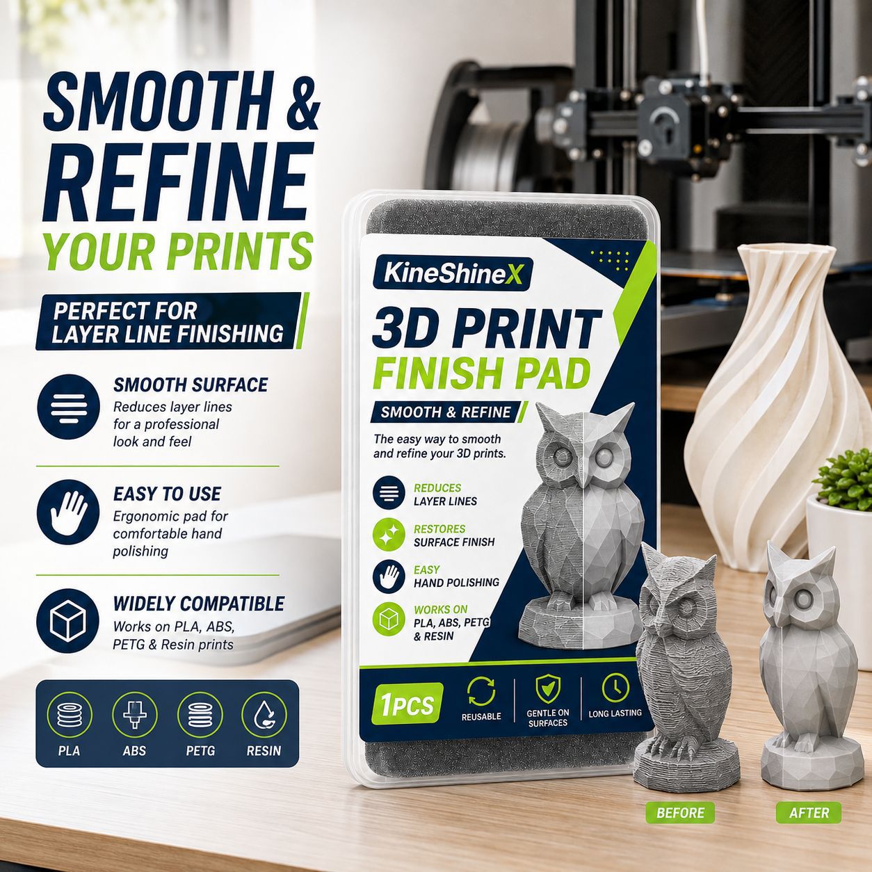 Almohadilla de acabado para im - 3D Printing File reseña y precio