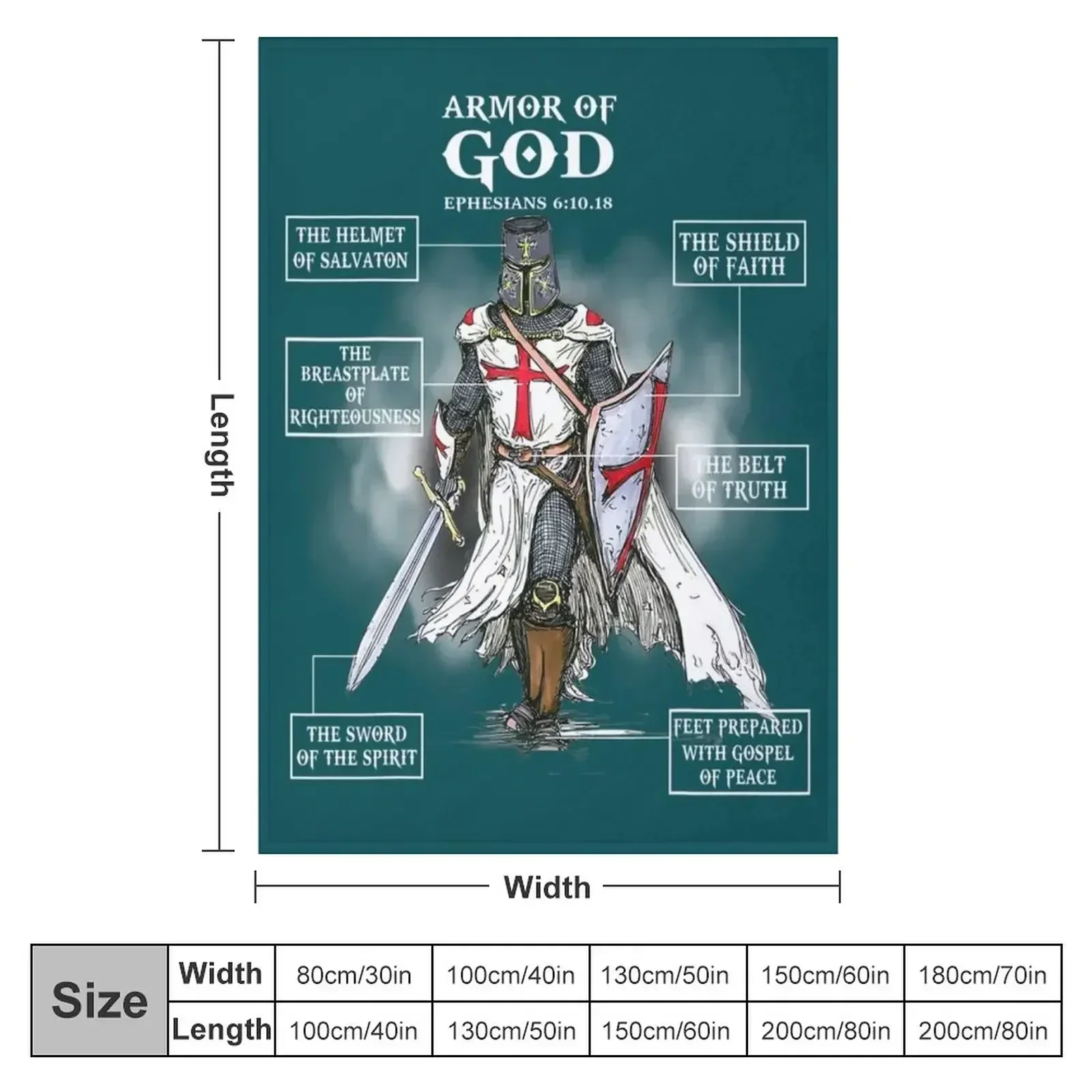 Armadura de Dios, versículo bí - 3D Printing Verse reseña y precio